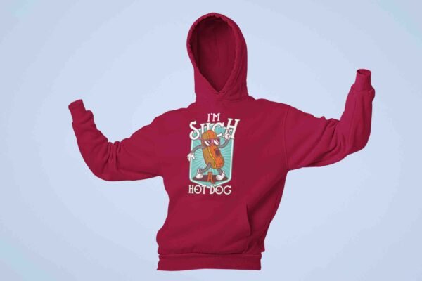 Hot dog hoodie – Image 4