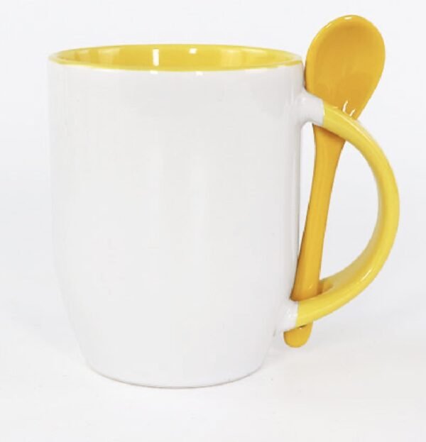 Customized Mug with Spoon - Image 4