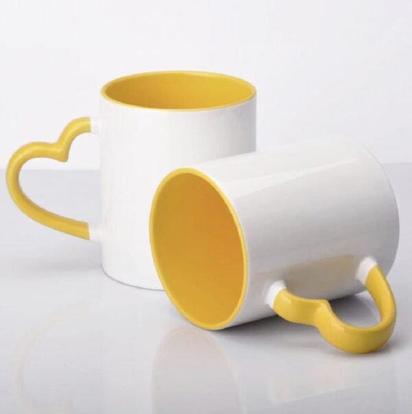 Mug personnalisé anse coeur – Image 7