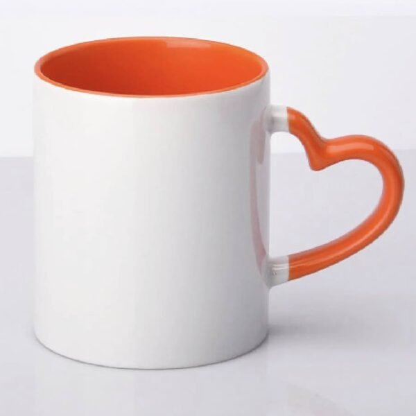 Mug personnalisé anse coeur – Image 5