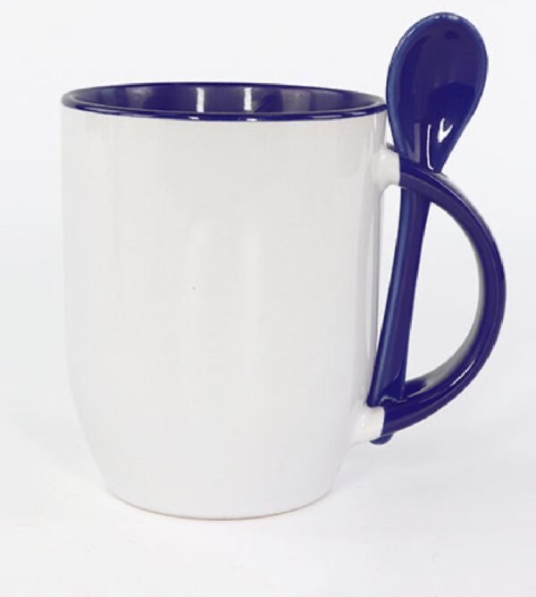 Customized Mug with Spoon - Image 2