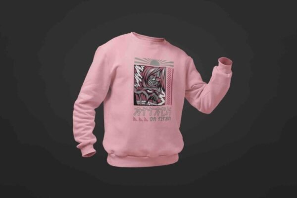 Attack of titan Sweatshirt - Image 6
