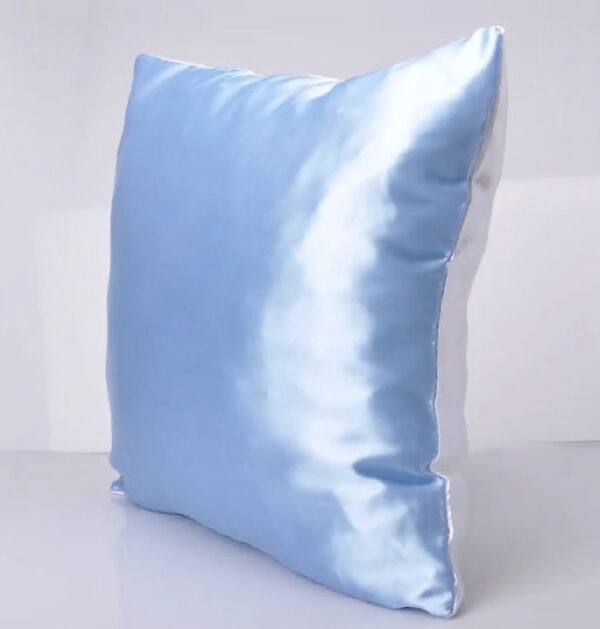 Housse de coussin en satin personnalisable 40 x 40 cm – Image 5