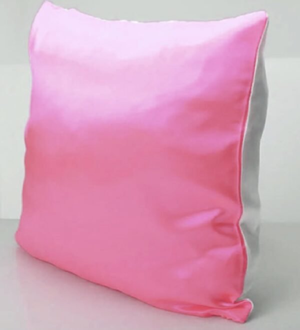 Housse de coussin en satin personnalisable 40 x 40 cm – Image 4
