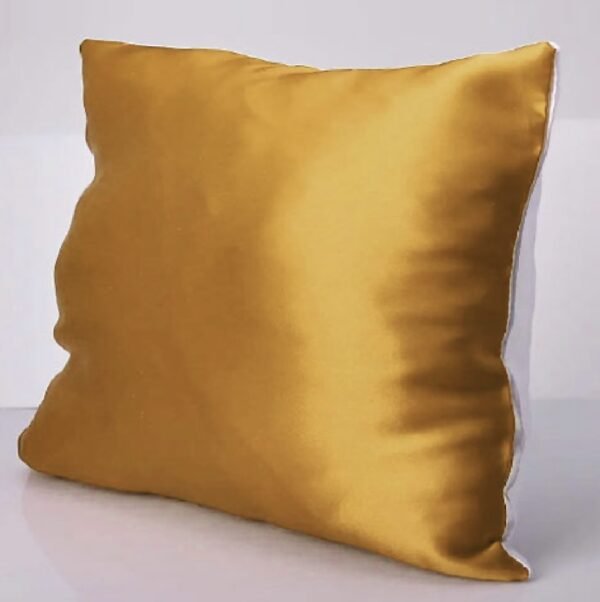 Housse de coussin en satin personnalisable 40 x 40 cm – Image 3