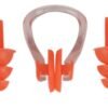 Bouchons d′oreilles avec clip de nez en silicone pour la natation – Image 3