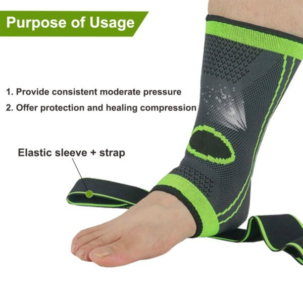 PRESSURIZED SUPPORT ANKLE COPPER - Image 2