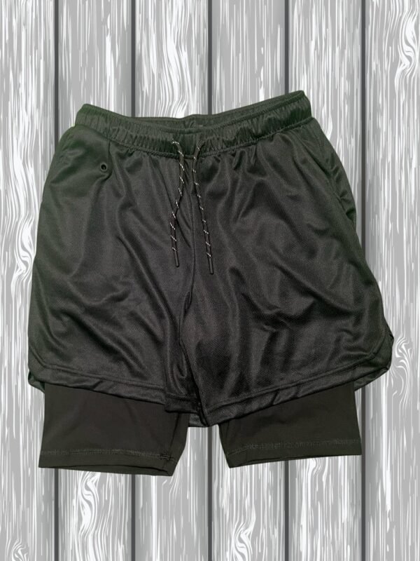 Dual-layer sports shorts - Image 2